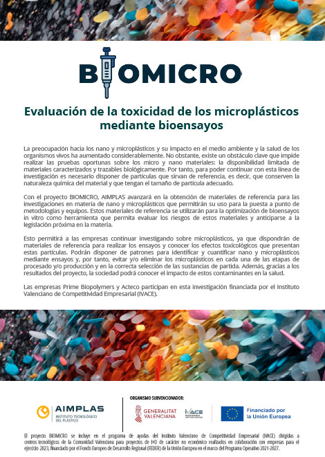 Póster proyecto BIOMICRO